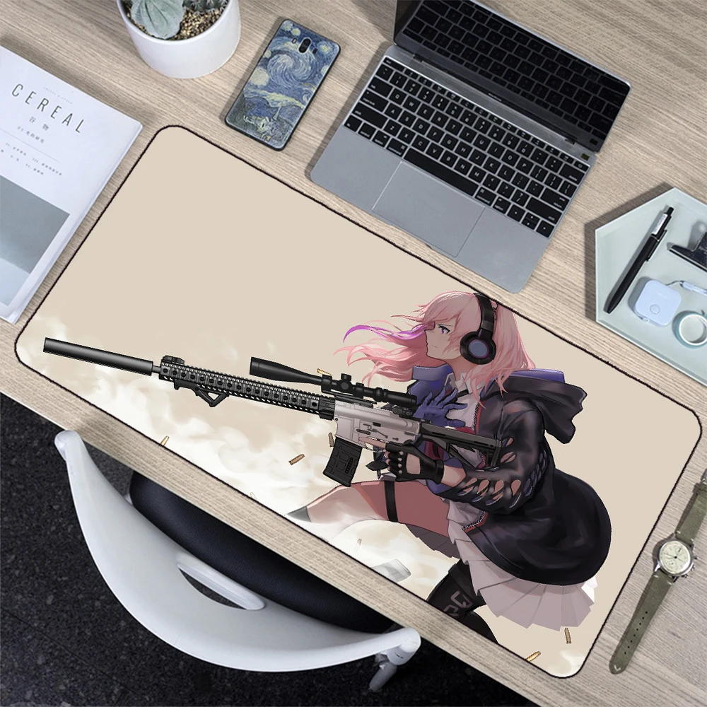 Игровой коврик для мыши подростков Frontier аниме аксессуары компьютера Настольный