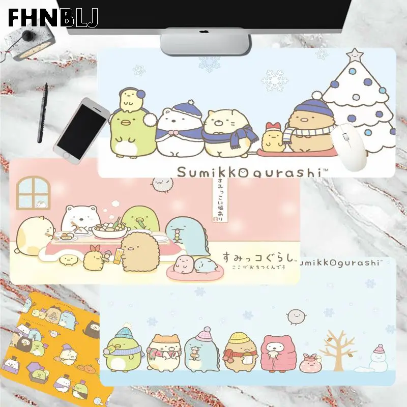 

FHNBLJ Kawaii мультфильм розовый Sumikko Gurashi смешной большой размер s коврик для мыши размер для Deak коврик для overwatch/cs go/world of warcraft