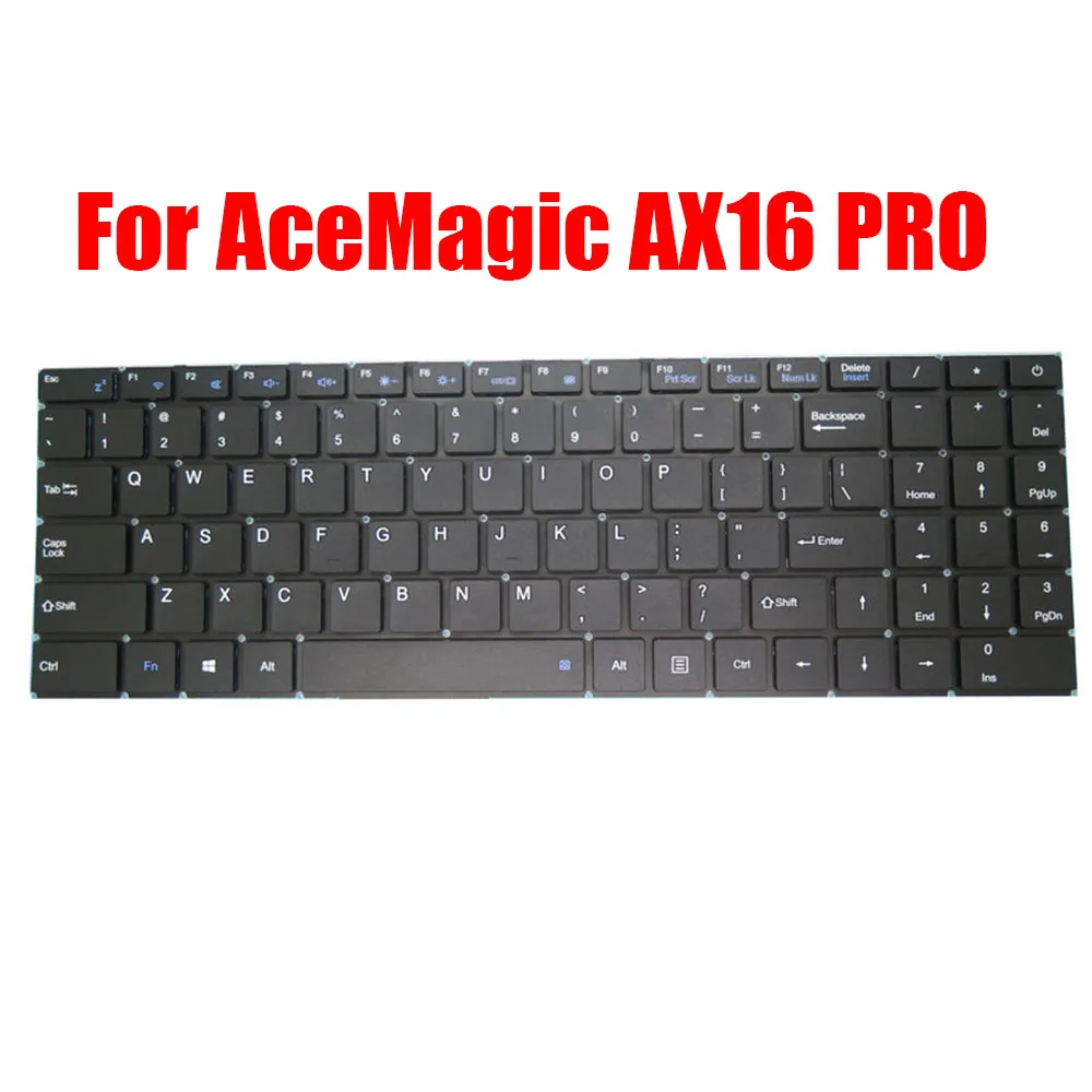 Сменная клавиатура для ноутбука AceMagic AX16 PRO английская США черная новая