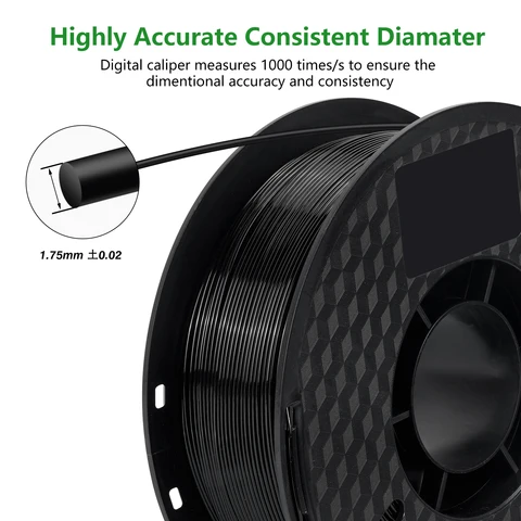 KEEPANG 10 рулонов PLA PETG TPU нити для 3D-принтера смешанных цветов 1,75 мм