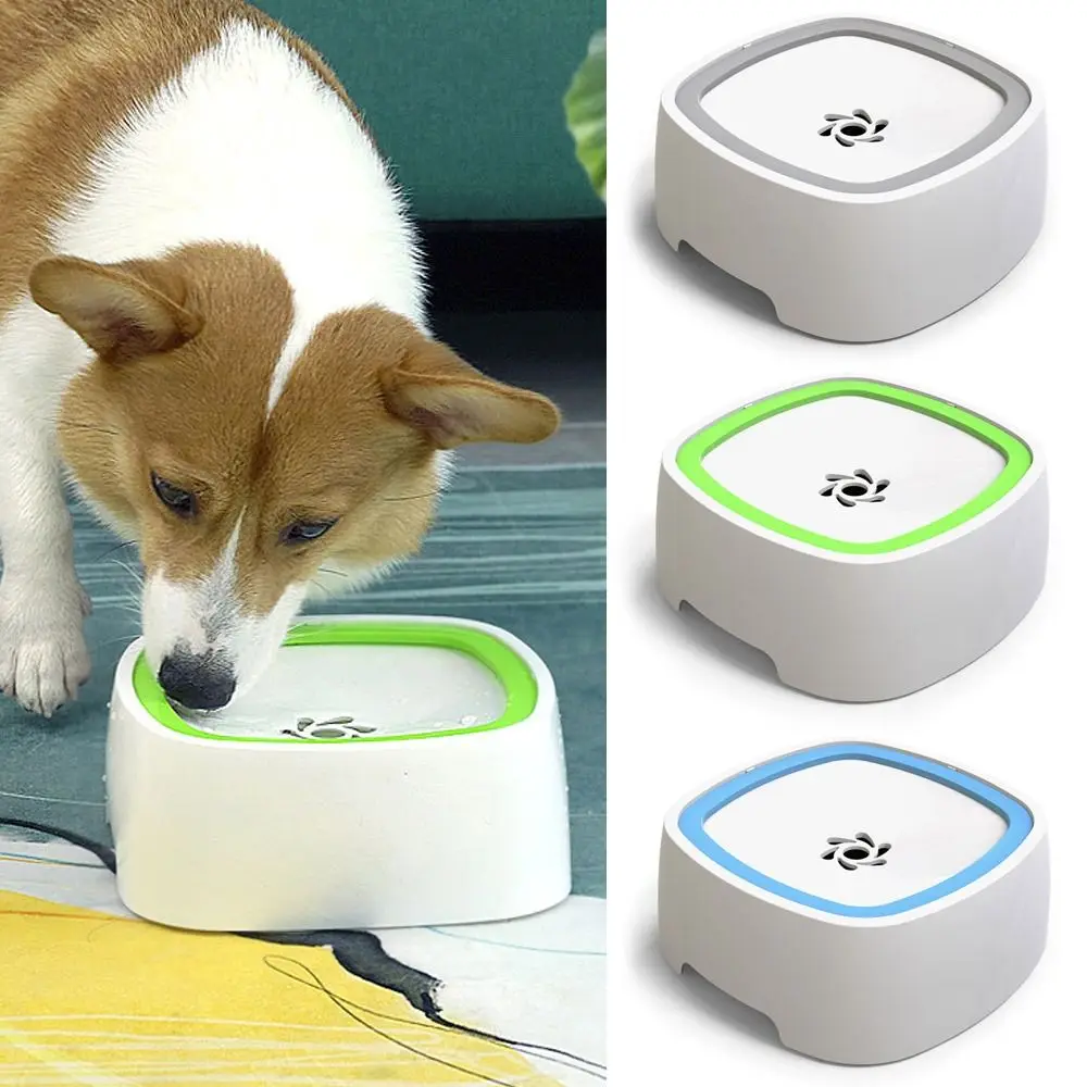 

Portable Spill Proof Floating Bowl Pet Water Feeder Dispenser Water Drinker Dog Water Bowl