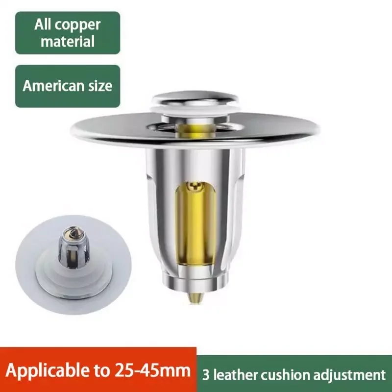 

Американский Стандартный откачивающий тип, сливной сердечник для раковины, откалывающий фильтр с защитой от блокировки, откалывающий серд...