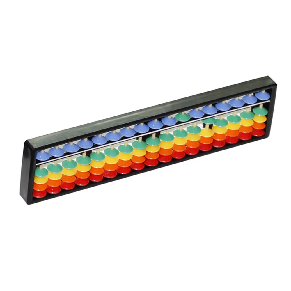 Пластиковые стержни Abacus красочные бусины детские математические инструменты