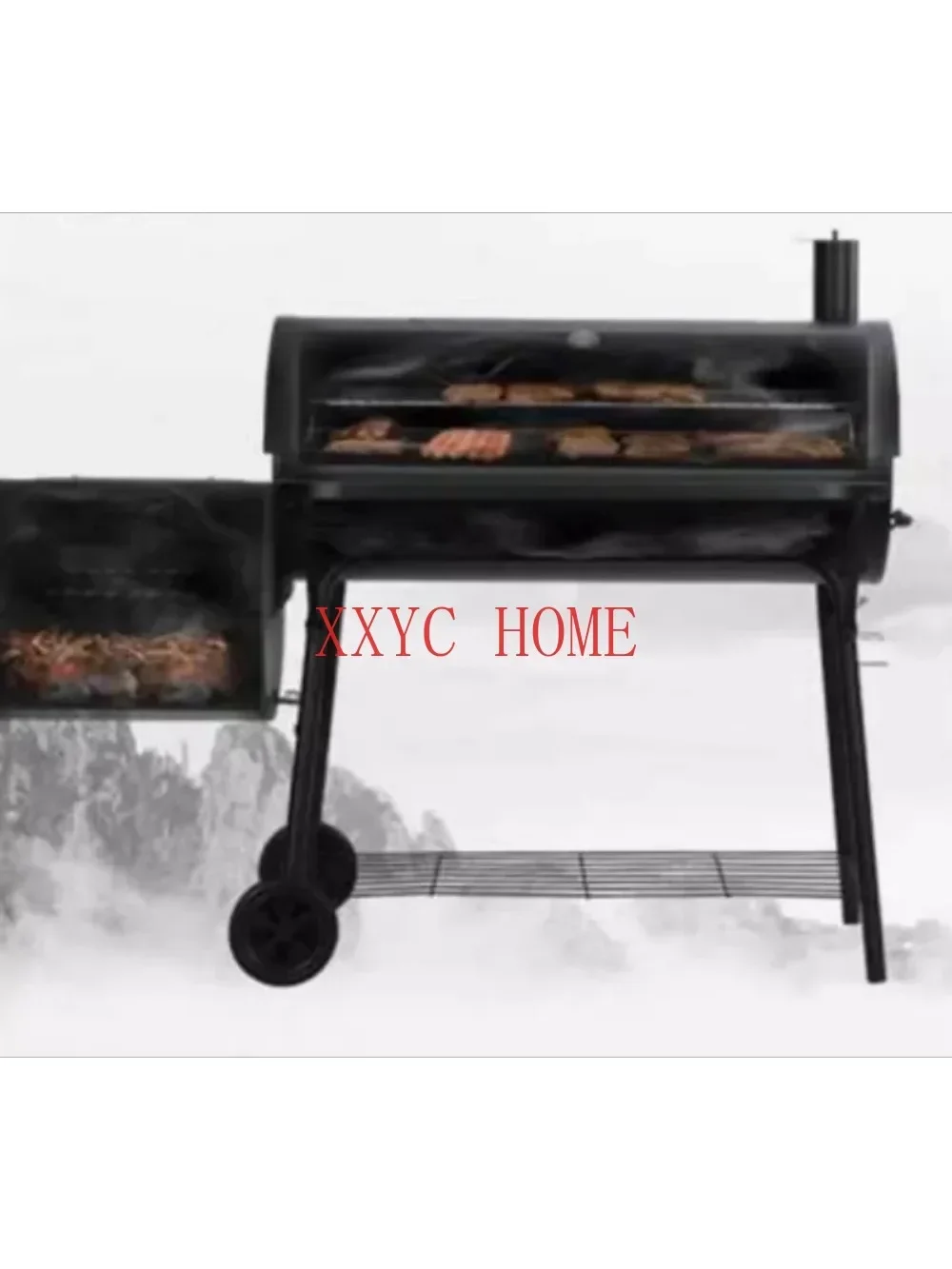 CC1830S 30 &quotгриль для барбекю и офсетной коптилью | 811 квадратных дюймовая