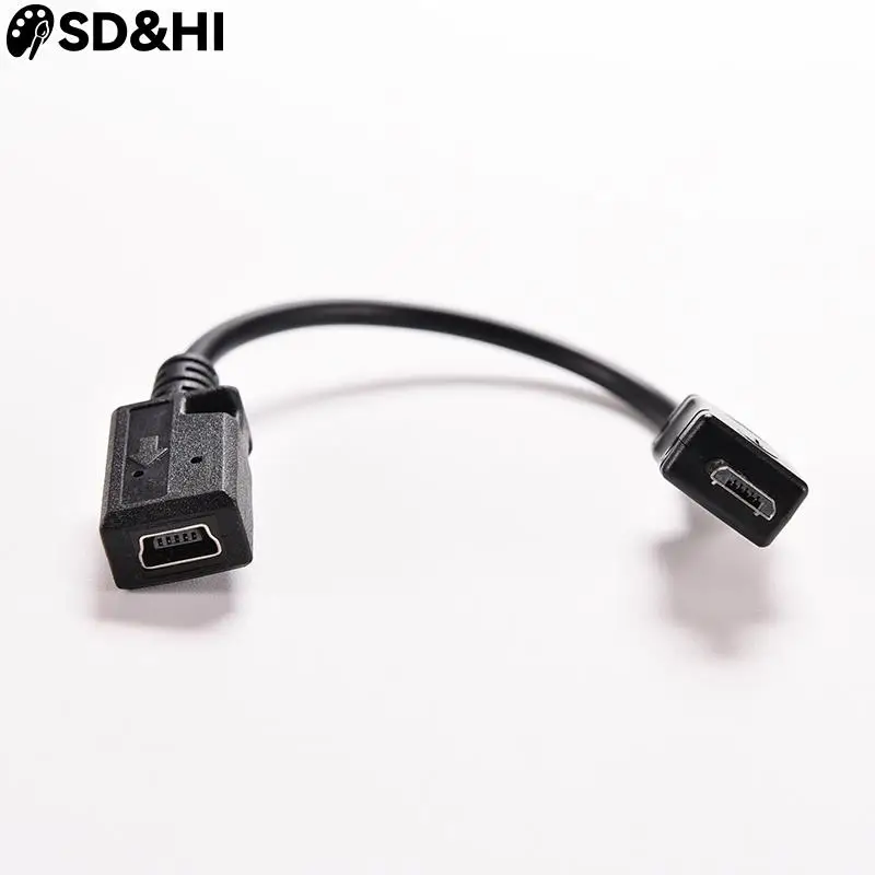 

17cm mini USB male to Mini USB female Data Sync Charge Adapter Cable TSC