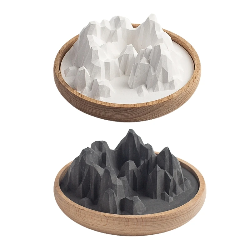 

Fragrances Diffuser with Hill Shape Decor for Home Holiday Gift Party Ornament