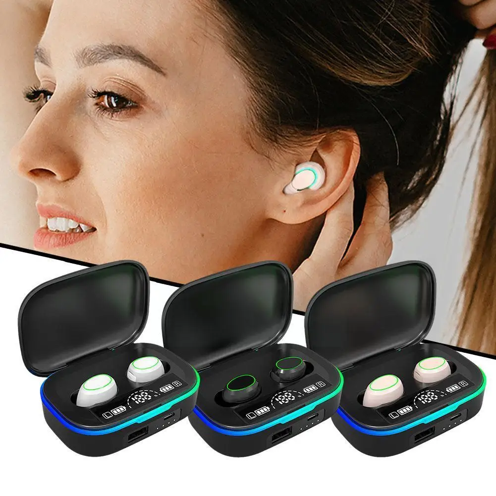 TWS MD06 Bluetooth-наушники с функцией прослушивания музыки и двойным вызовом