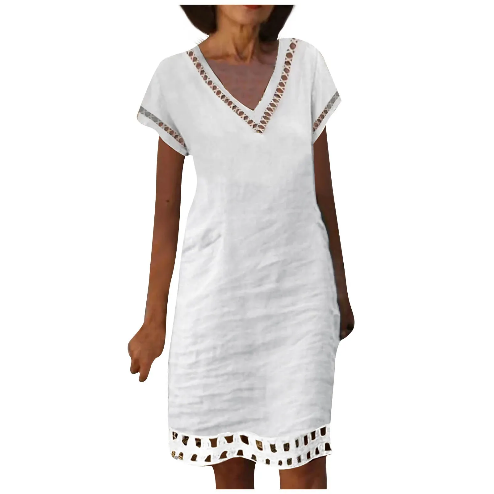 

Women'S Casual Long Summer Sun Dresses Long Sleeve V-Neck Flowy A Line Pleated Maxi Cocktail Dress Summer Dress Women Evening