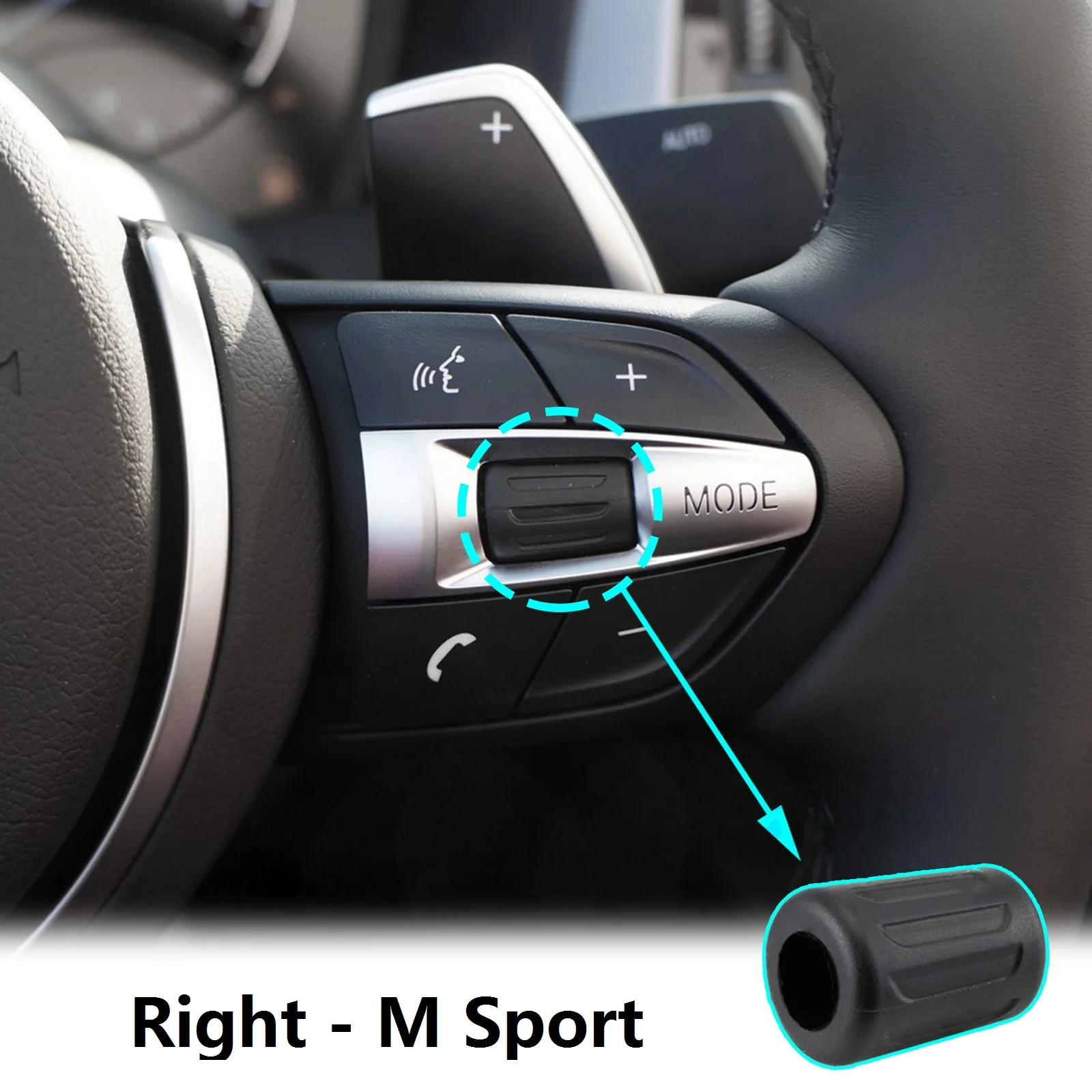 

Автомобильная ручка M Sport на рулевом колесе, автоспортивная версия для BMW 1, 3, 4, 5, 6 X3 X4 X5 X6, серия F10 F11 F30 F06 F25 61317849411