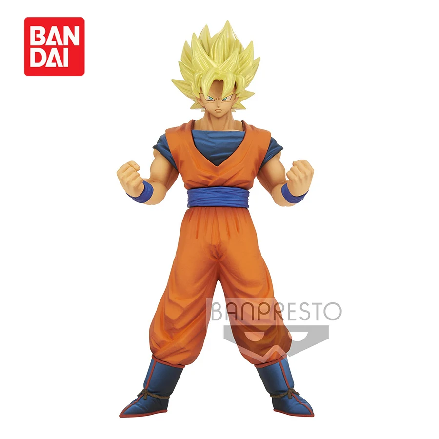 

Original Banpresto Anime Dragon Ball Burning Fighters SSJ Goku PVC Action Figure Collectible Model Doll Toys Figurals Brinquedos