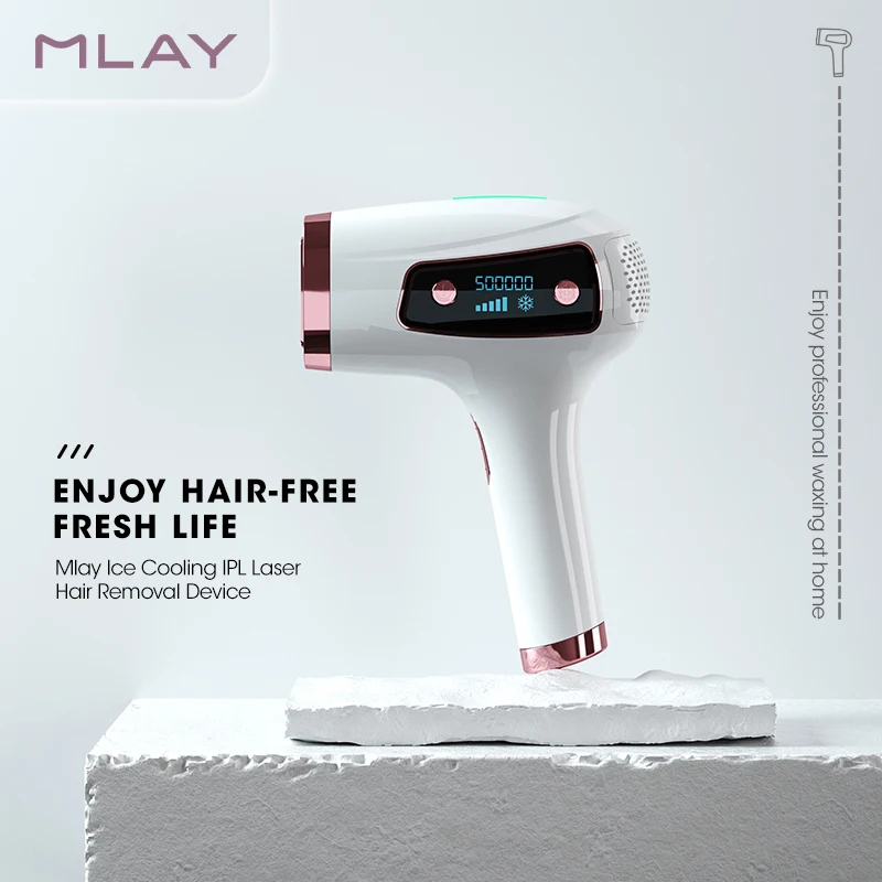 MLAY T8 Laser Hair Removal ICE Cold Device IPL Laser Epilator Bikini Portable Body Facial Hair Remover Machine For Women Men enlarge