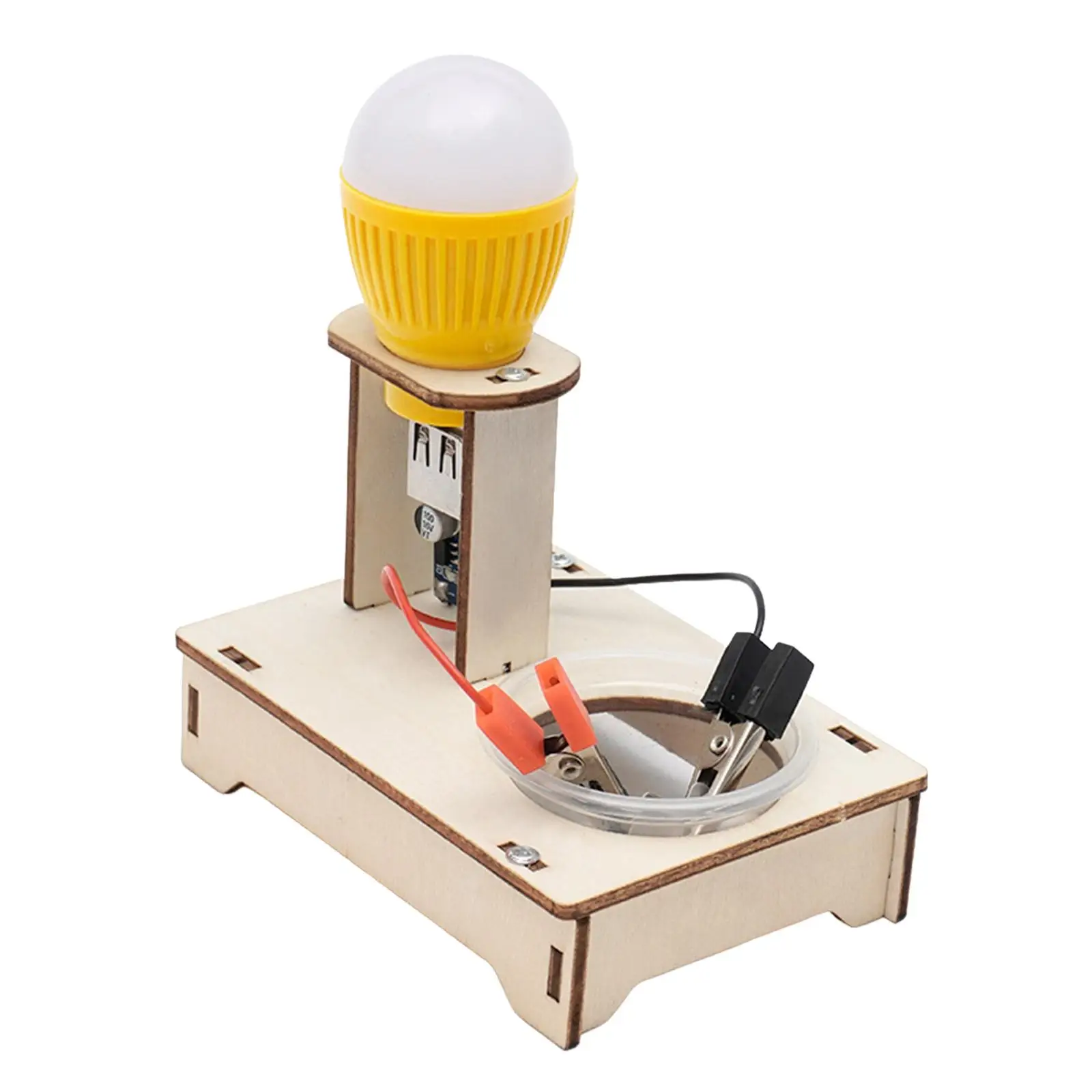

DIY Stem Projects Salt Water Powered Generator Toy for Kids Small Inventions
