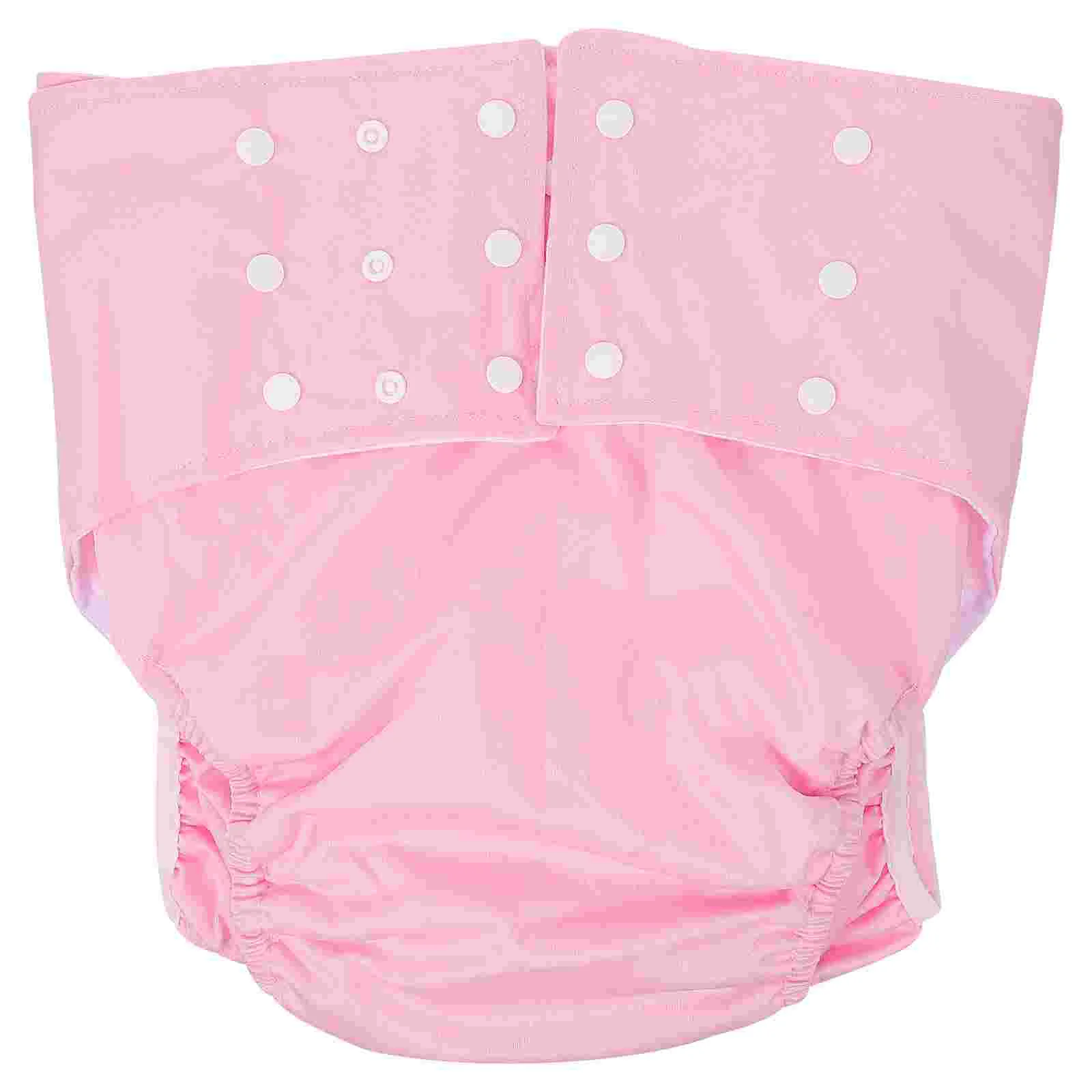 

1pc Breathable Adult Nappy Simple Diaper Washable Panties Sanitary Pants