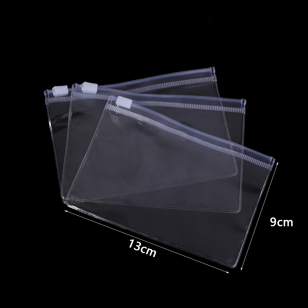 

10 шт., пластиковые пакеты с замком-молнией для украшений