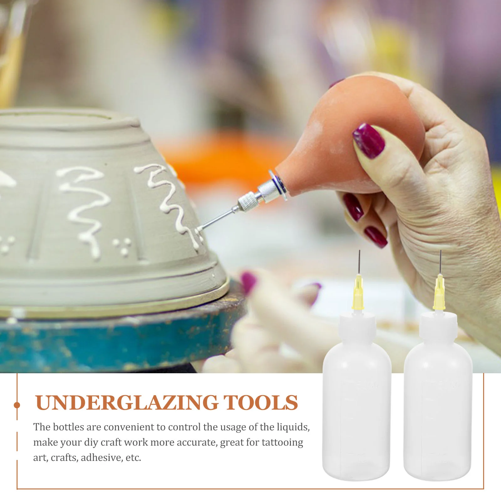 5 шт. маленькая бутылка для сжимания остроконечные бутылки с тонким наконечником