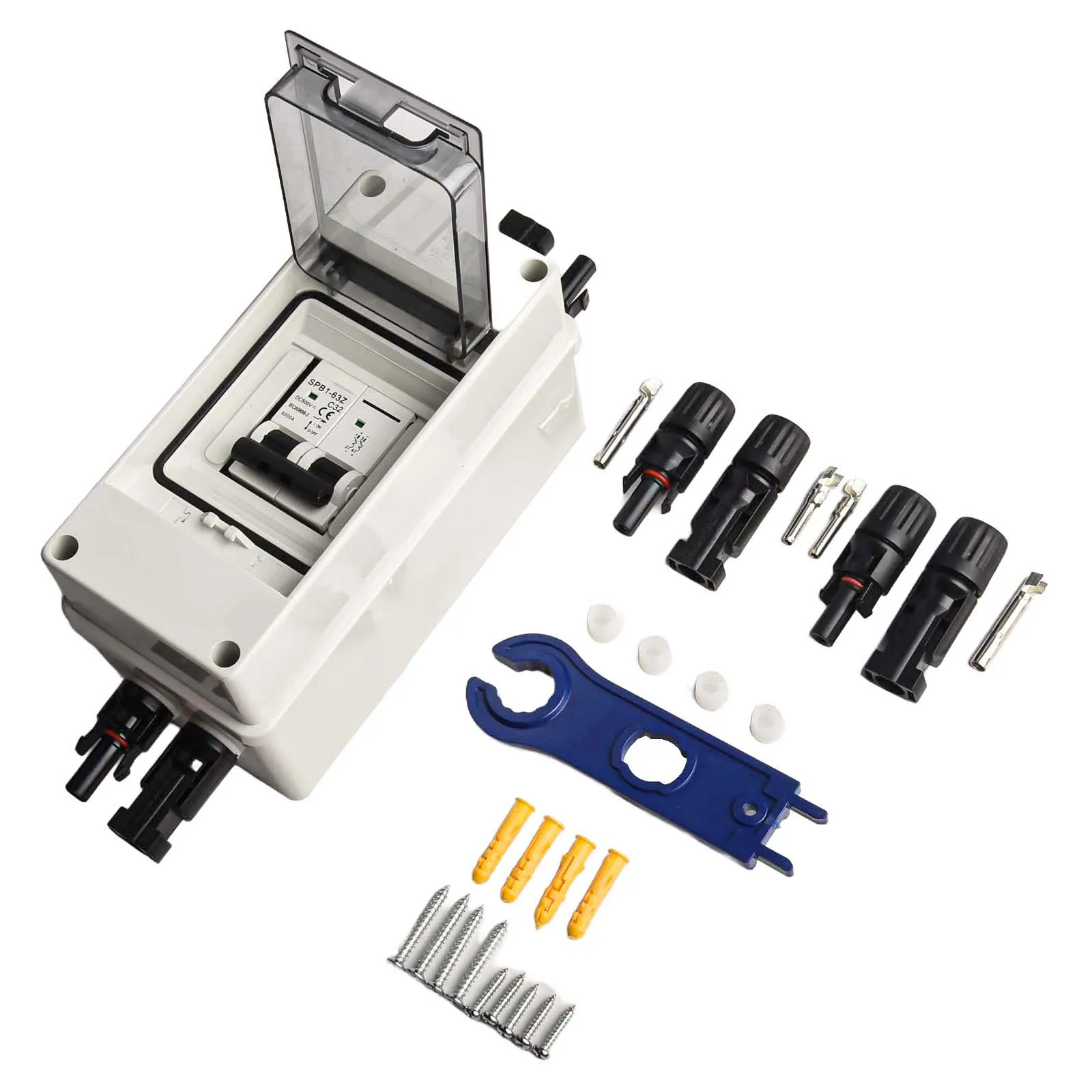 Автоматический выключатель фотоэлектрической системы 2P 32A Водонепроницаемый