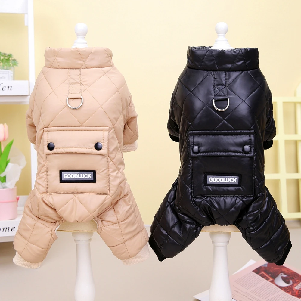

Winter Pet Dog Clothes Waterproof Warm Pet Down Coat Jacket Jumpsuit Puppy Clothes For Small Dog Chihuahua French Bulldog Outfit