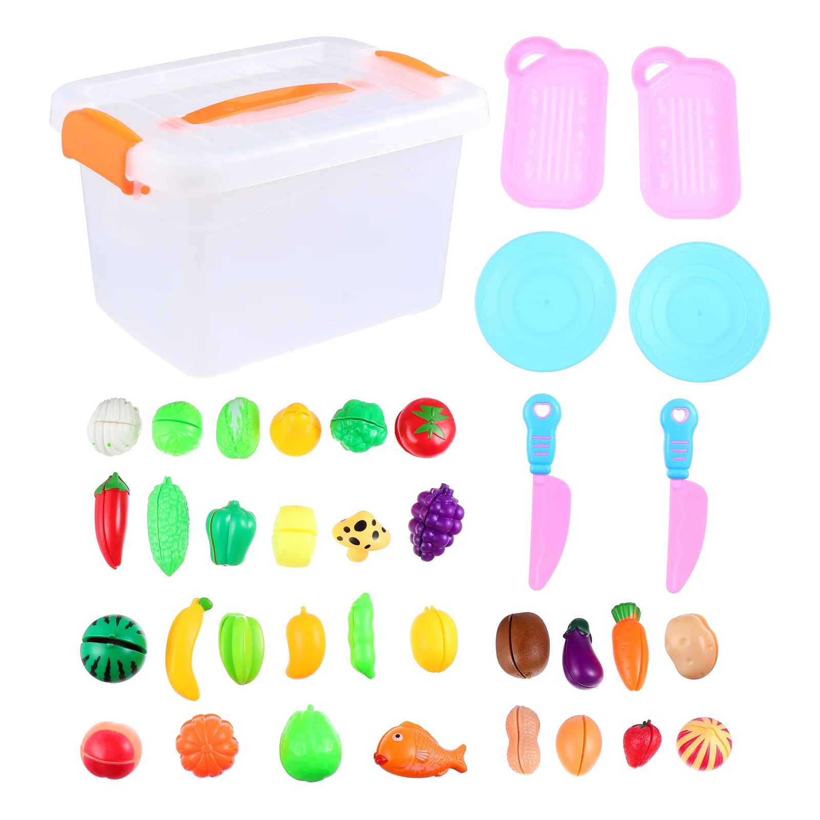 

1 Set Simulation Kitchen Random Fruit Vegetable Model Funny Kids