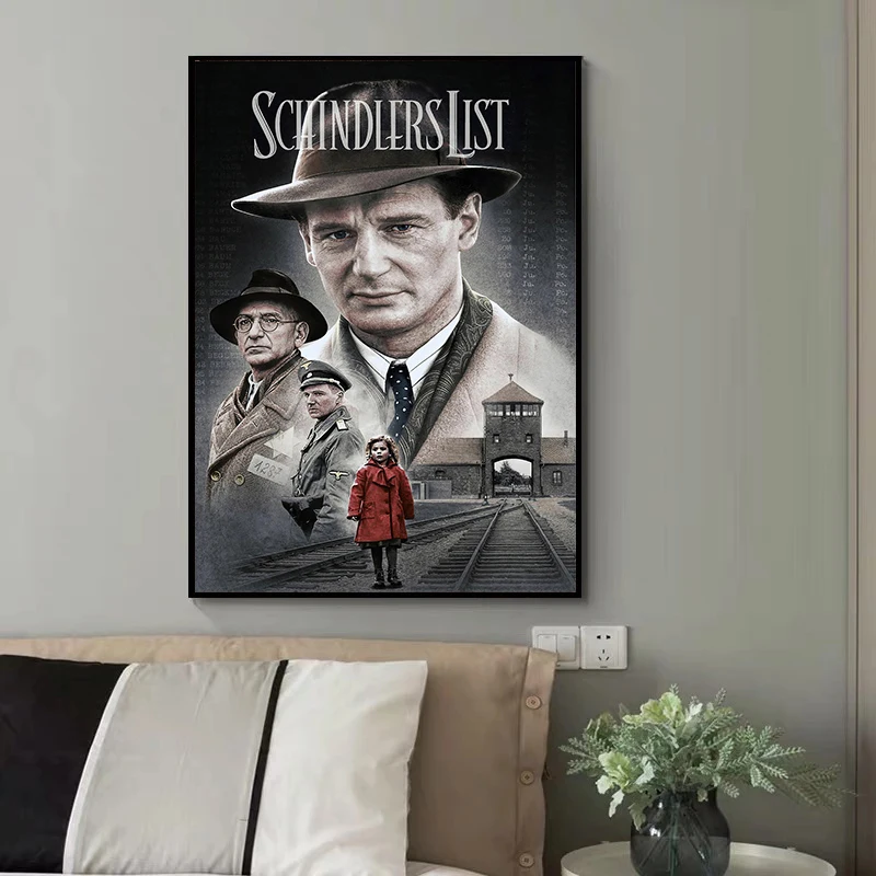Постеры и принты из фильмов в списке Schindler Картина на холсте классические