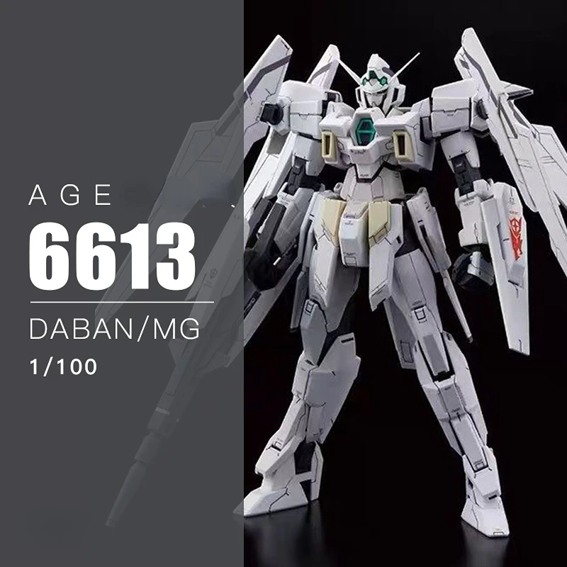 

DABAN Assemble Model Toy 6613 MG AGE-2 White Spy Fighter Mecha KO Figure Toys Gifts