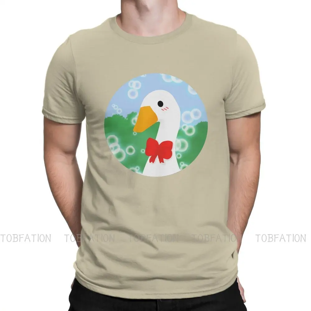 

Lovely Casual TShirt Untitled Goose Game Creative Tops Leisure T Shirt Male Short Sleeve Special Gift Idea