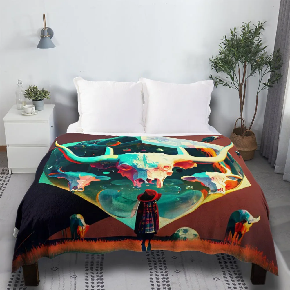 

Balor Cube Best Cheap Fluffy Warm Cozy Asian Bedding Plush Throw Blanket