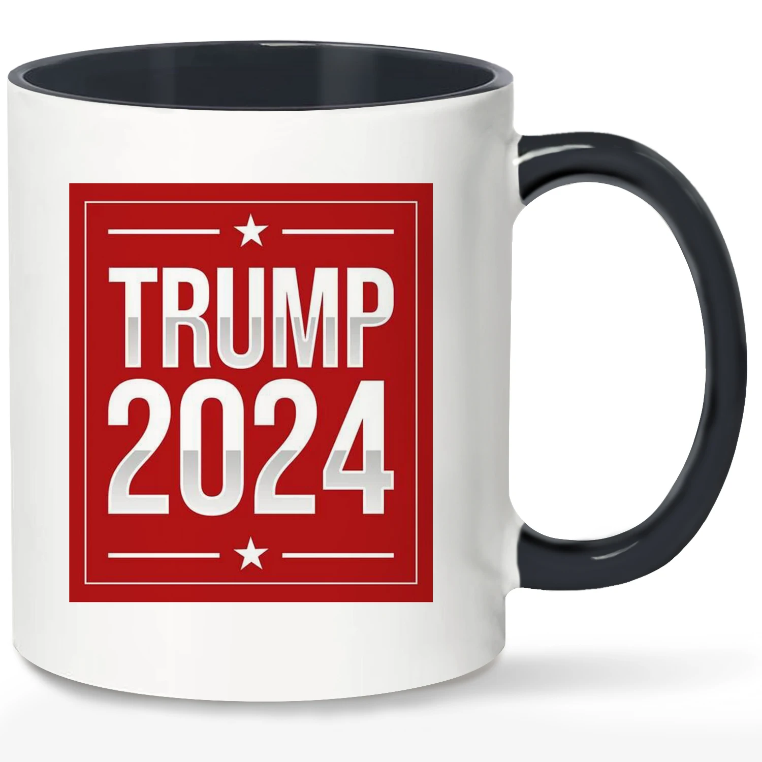 1 шт. красный Трамп для президента Дональд 2024 американская кружка США 11 унций