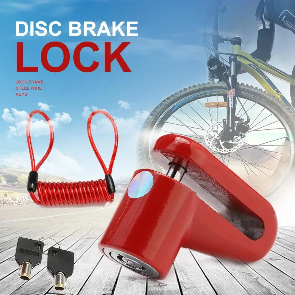 

Anti Theft Brake Disc Lock M365 Scooter Bike Bicycle Wheel Skateboard Wheels Lock Disc Brake Kickscooter Supplies