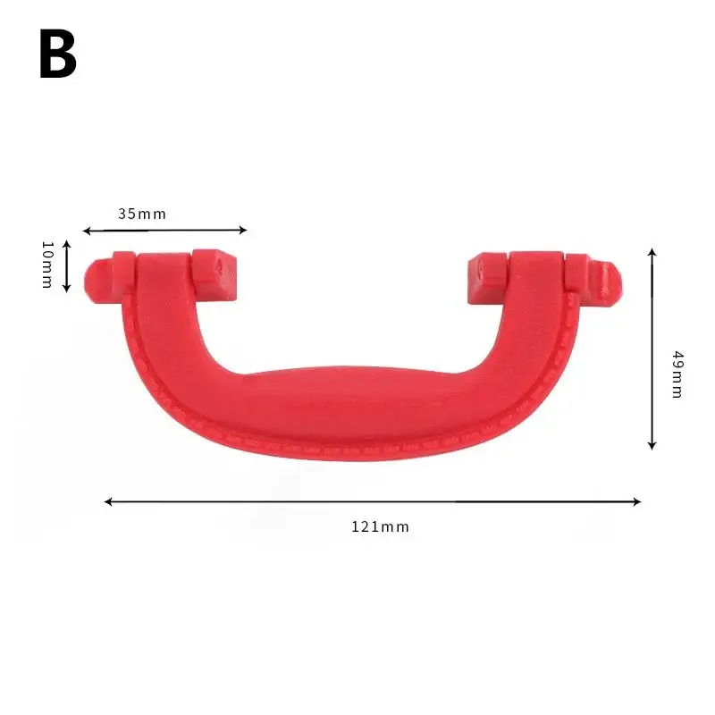1 шт. коробка с ручкой ручка аркой пластиковый ретро-держатель для чемодана