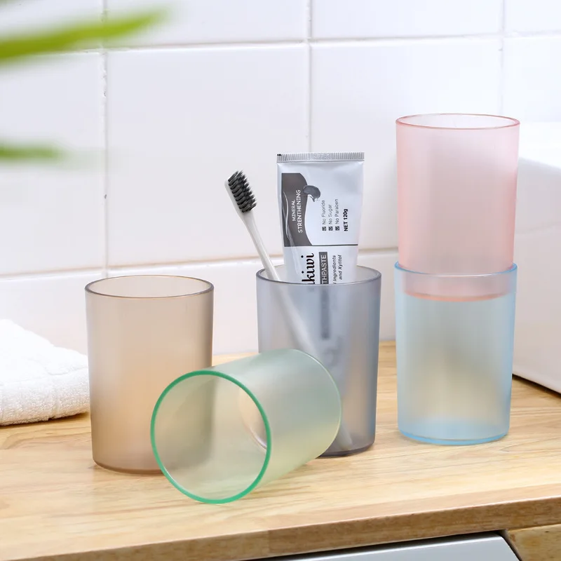 

Bathroom Dispensers Nordic Minimalist Mouth Cup Couple Brushing Household Toilet Set Toothbrush Creative