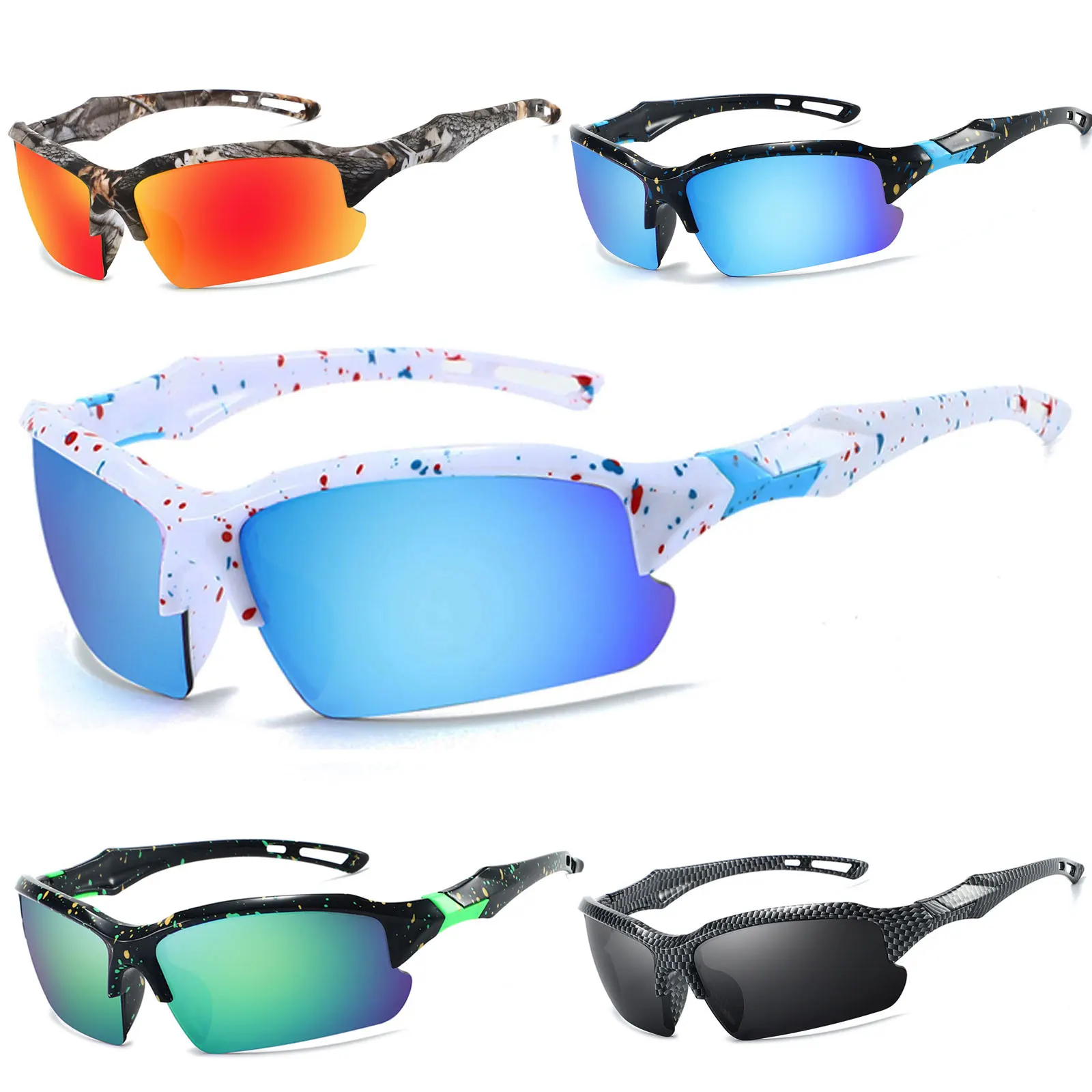 Солнцезащитные очки унисекс UV400 для занятий спортом на открытом воздухе