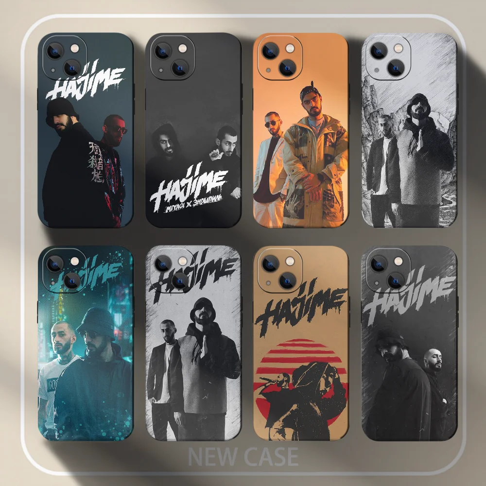 

MiyaGi Andy Panda Hajime Phone Case For iPhone 11 12 13 14 Pro Max X XR XS Max 7 8 Plus Mini Bumper Cover