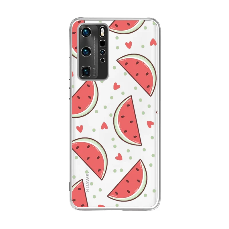 

Watermelon illustration Phone Case for Samsung S20 ULTRA S30 for Redmi 8 for Xiaomi Note10 for Huawei Y6 Y5 cover