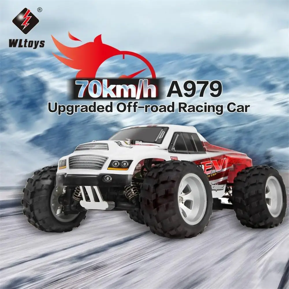 WLtoys A979-B 1/18 High-speed Off-road Vehicle Toy Professional Racing Sand Remote Control Car enlarge