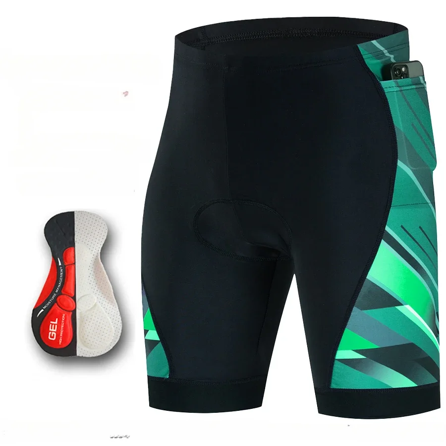 Дышащие 5D гелевые подкладки профессиональные велосипедные брюки шорты новый
