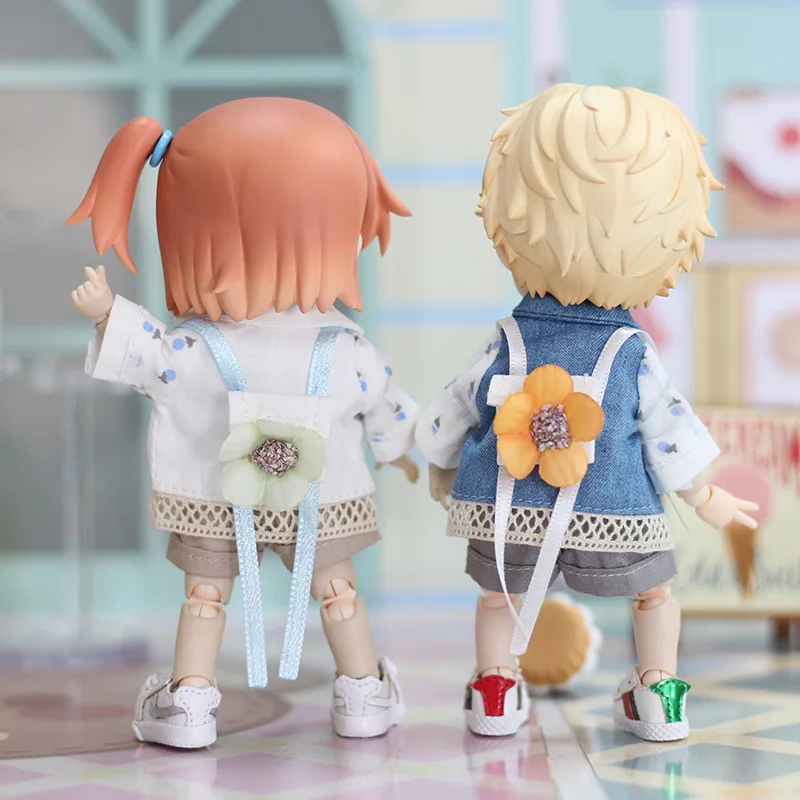 

Ob11 Obitsu11 Doll Clothes Cute Baby Skirt Dress Up Fit 1/12 Bjd Body9 Molly GSC Doll Boy Girl DIY Gift Doll Accessories