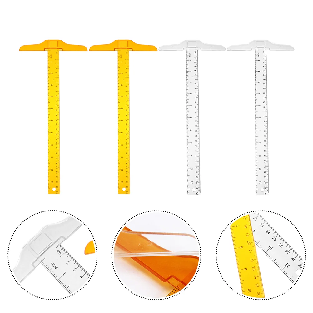 

Ruler T Square Drawingdrafting Slidingsewing Acrylic Dry Wall Measuringmichaels