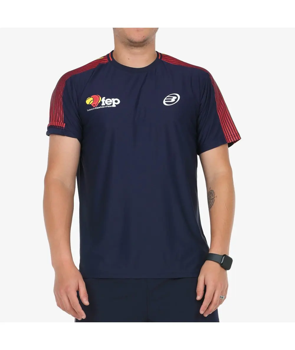 

Men's Quick Drying Tennis T-Shirt Badminton T-Shirt Spain National Team Table Tennis Fitness Running Breathable T-Shirt