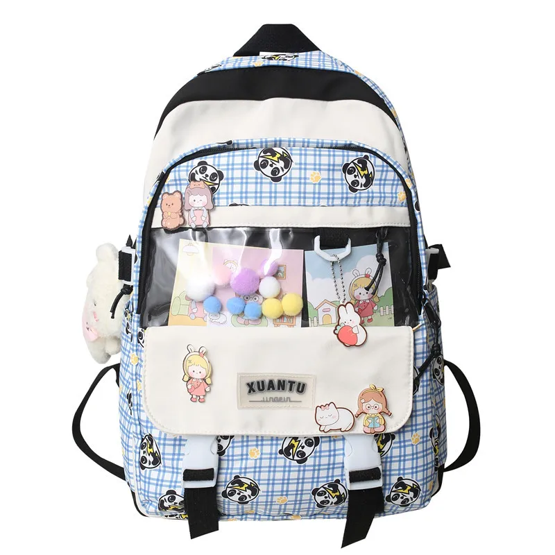 Японский Школьный рюкзак для девочек-подростков женские сумки с несколькими