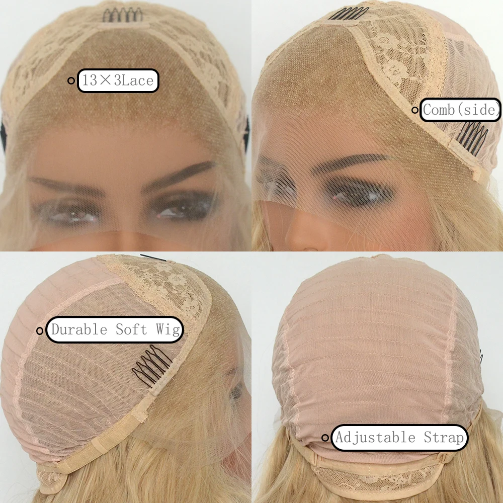 Vogue Beauty кружевной парик смешанный блондин