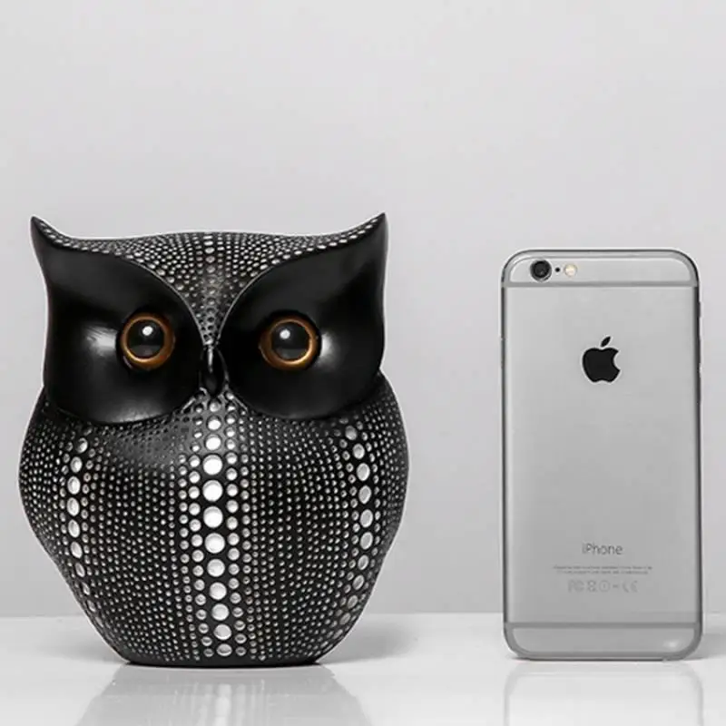 Статуи для скандинавского стиля картина из смолы совы искусство украшения дома