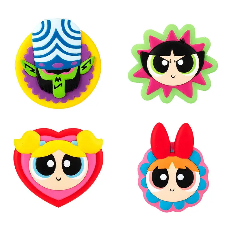 Фото Игрушки-фигурки BANDAI Gashapon The Powerpuff Girls Blossom Bubbles Buttercup Mojo Jojo для мальчиков и девочек, подарок, коллекционные. №3
