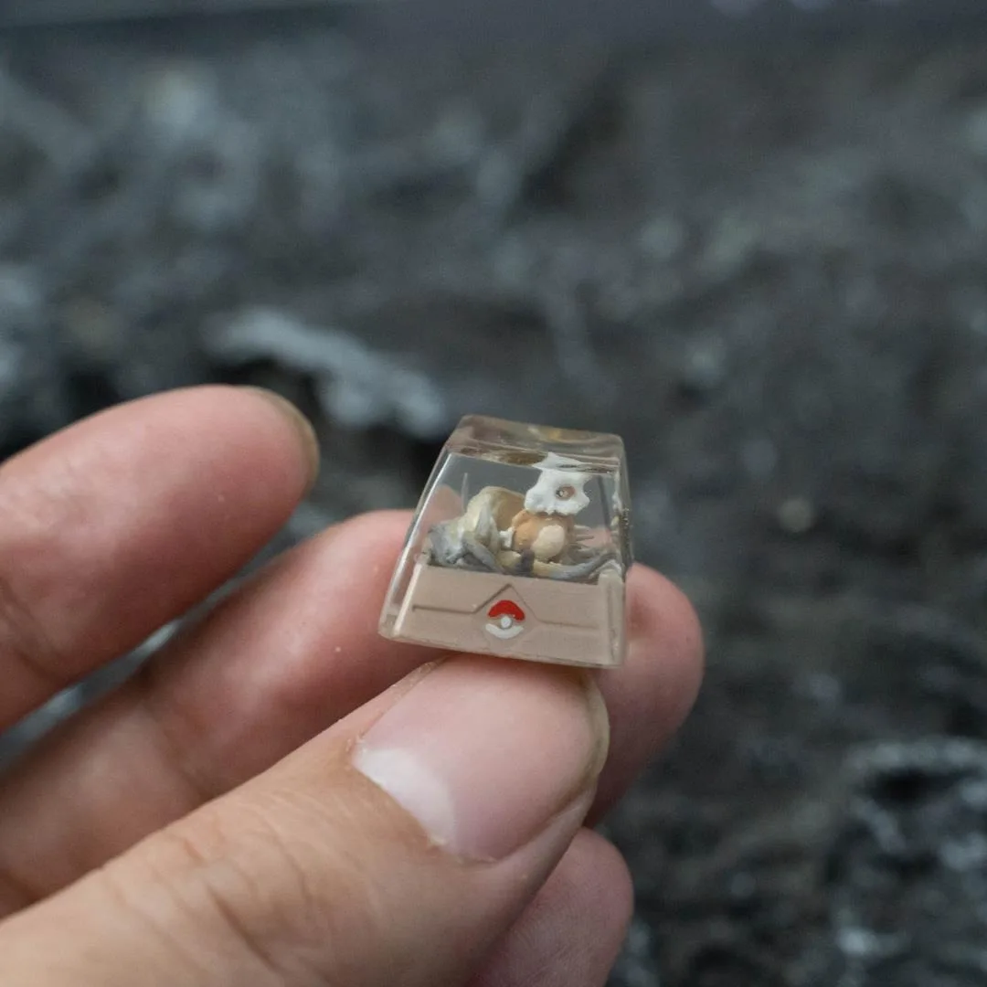 Pokemon Gengar Psyduck полимерные колпачки для клавиш по индивидуальному заказу