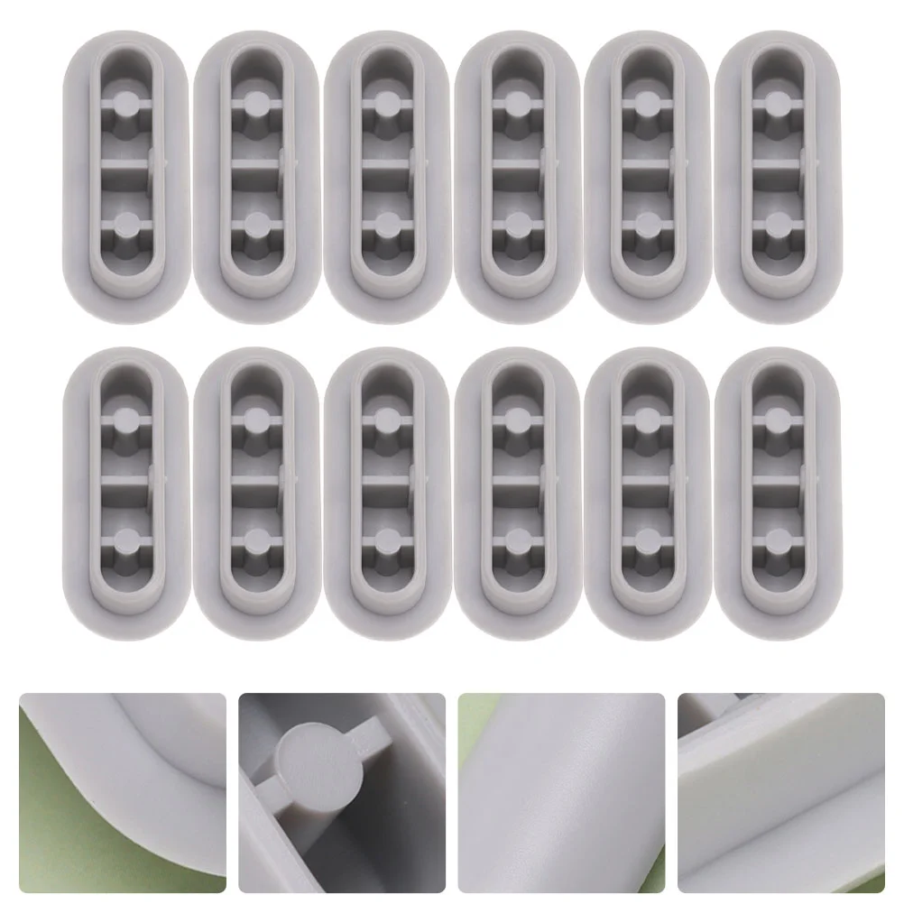 

12pcs Toilet Seat Gaskets Toilet Seat Cushioning Mats Toilet Seat Bumpers