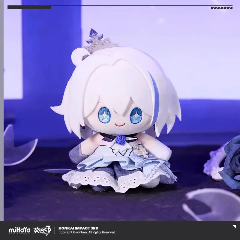 Фото Официальная игрушка miHoYo Honkai Impact 3rd: Кукла-подушка Элизия Киана в сидячей позе, аниме-модель, украшение, подарок для косплея на Рождество №4