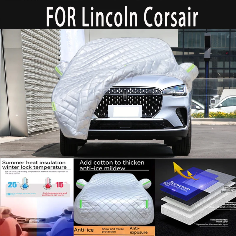 

For Lincoln Corsair auto hail proof protective cover, snow cover, sunshade, waterproof and dustproof external car accessories