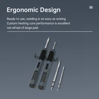 Компактный портативный паяльник Alientek T80/T80P 100 Вт 
T80  под жала C210, T80P  под жала C245.#4