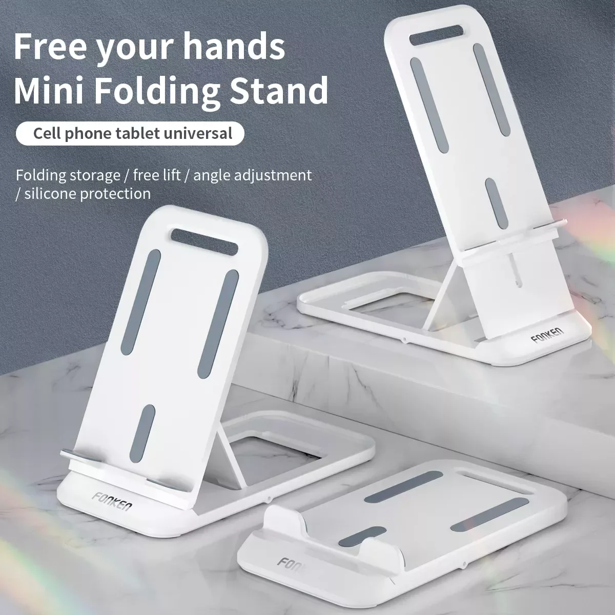 

Desktop Stand 12pro mi 9 Adjustable Tablet Foldable Table Cell Phone Desk Mount