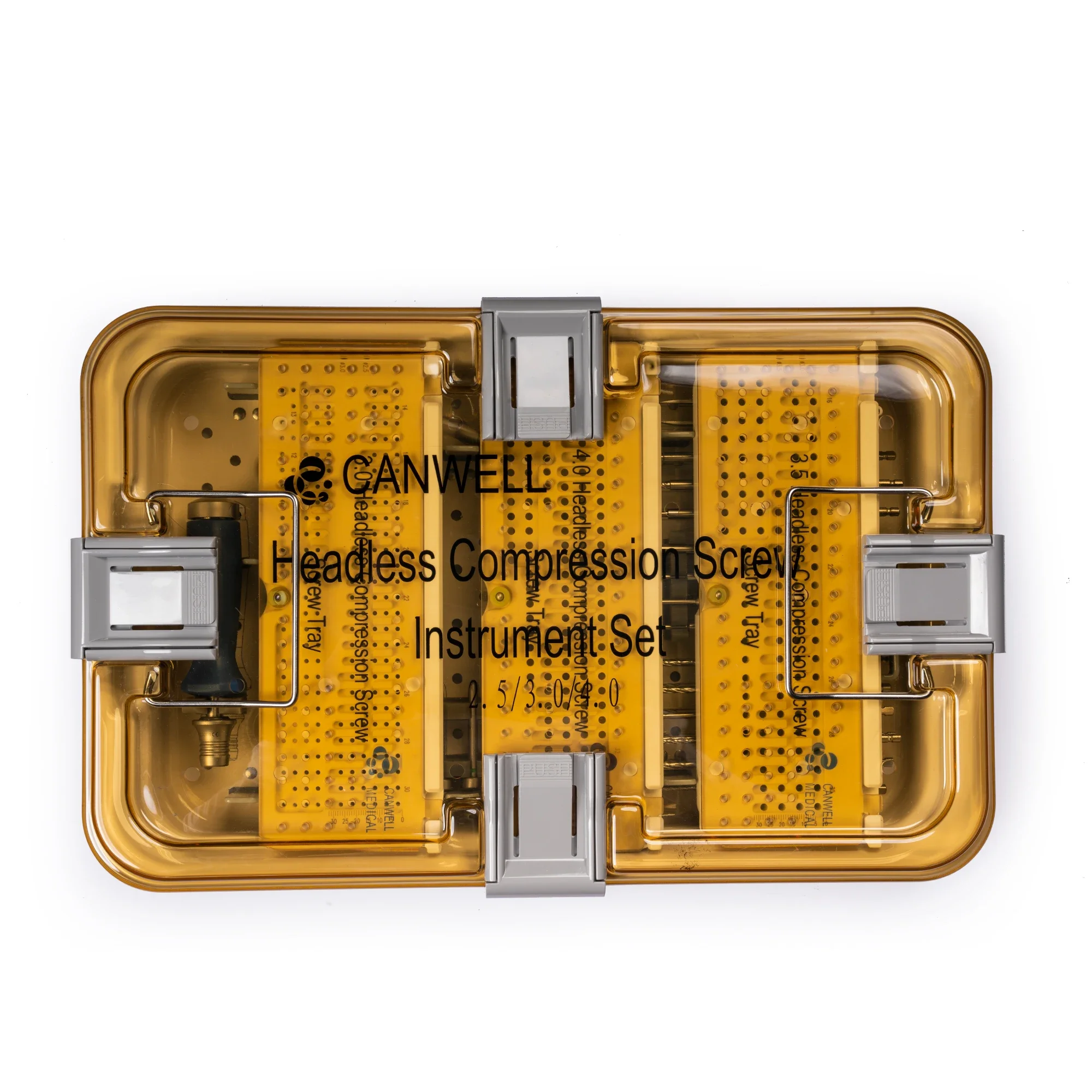 Набор винтовых инструментов Canwell Medical Herbert ортопедические инструменты 2 5/3 0/4 0