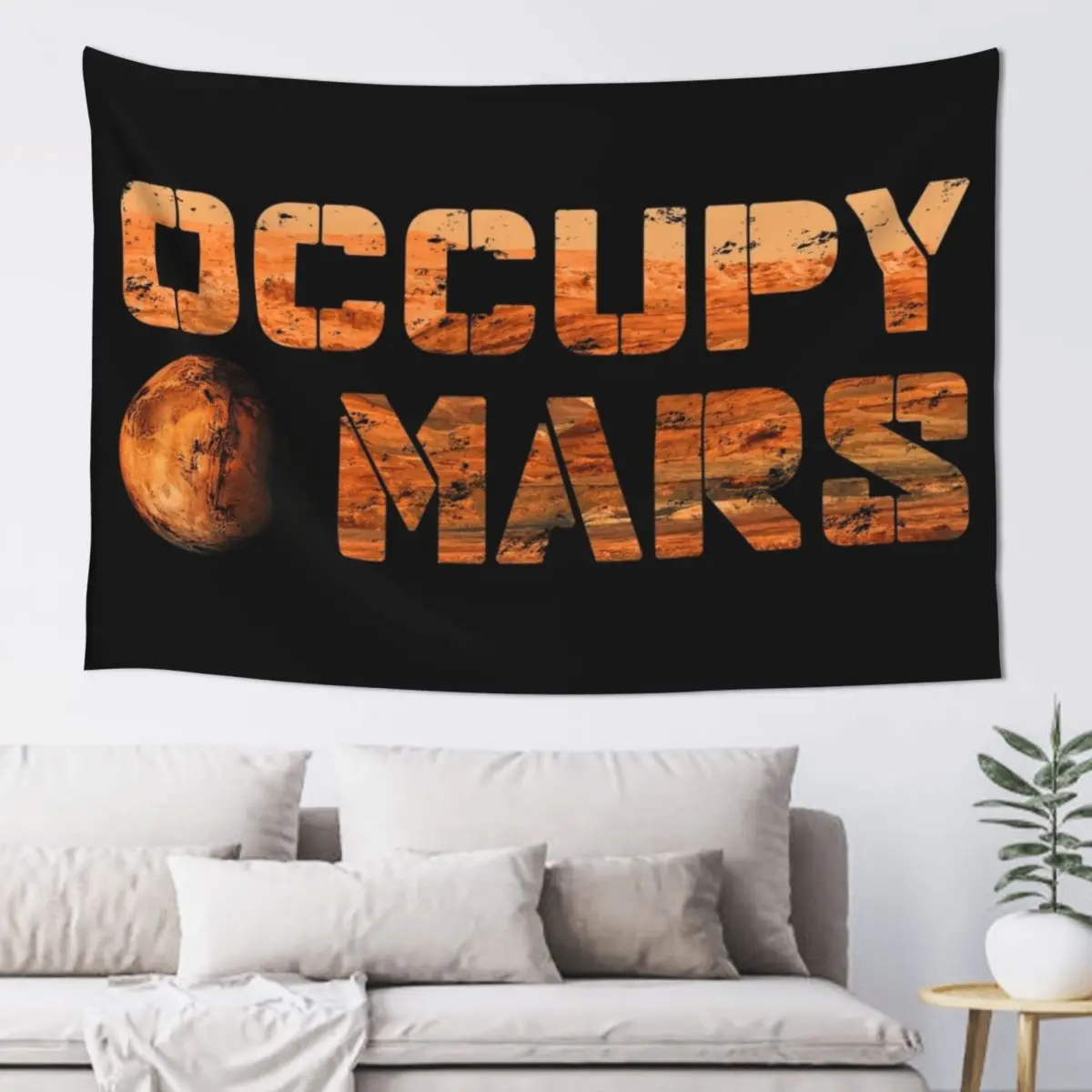 Гобелен Occupy Mars аксессуары для домашнего декора гобелен и комфортного